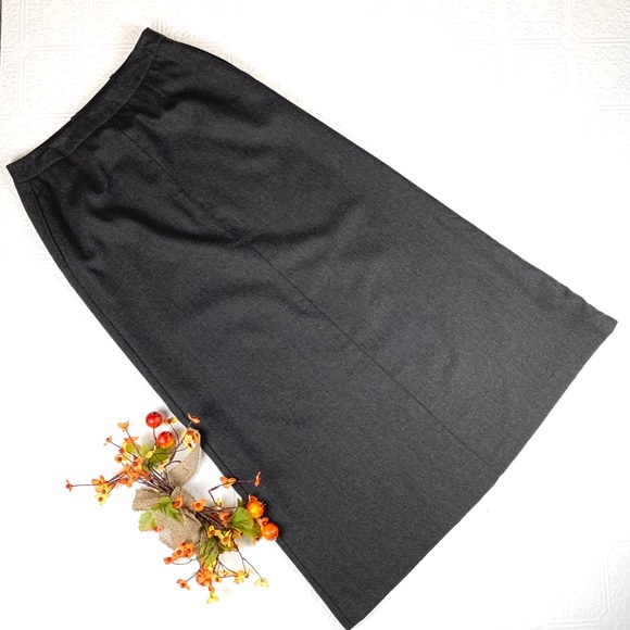 NWT Linda Allard Ellen Tracey Wool Skirt SZ 6 - Picture 5 of 5